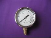 Stainless steel housing oil pressure gauge--